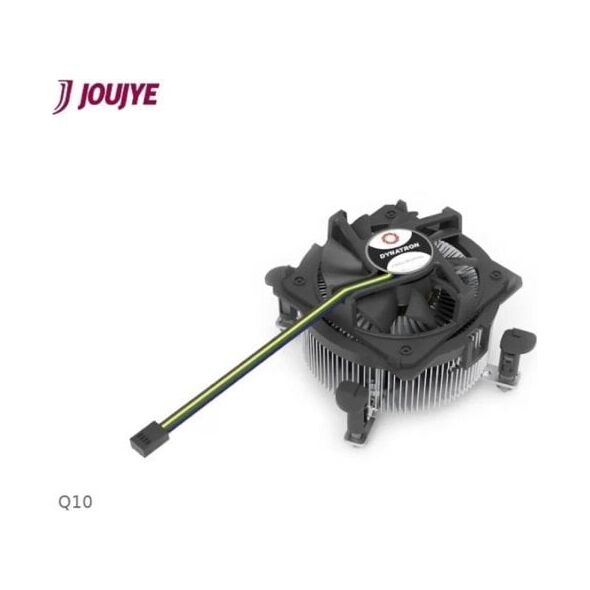 Chłodzenie CPU Dynatron DYNATRON Q10 Intel CPU Kuehler LGA1700 2U Kuehlkoerper aus Aluminium mit Kupferkern Aktiv mit PWM bis zu 125W TDP