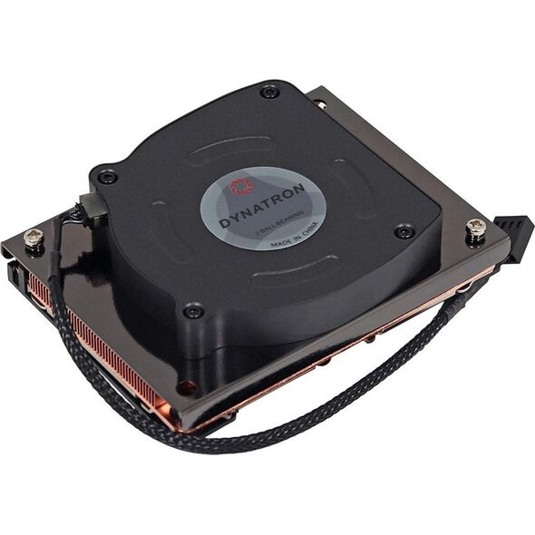 Chłodzenie CPU Dynatron DYNATRON N12 Intel CPU Kuehler 1U LGA4189-4-5 P4-P5 od P+ Kuehlkoerper Kupfer mit Vapour Chamber aktiv mit PWM und bis zu 205W TDP