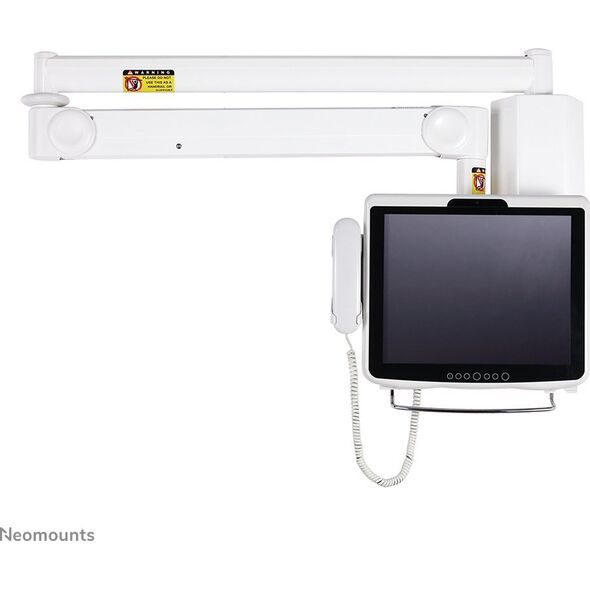 Neomounts by NewStar NEOMOUNTS FPMA-HAW100 Medical LCD Wall Mount 25,4-60,96cm 10-24Zoll kipp-/schwenkbar pivot VESA 75x75/100x100 6kg grau