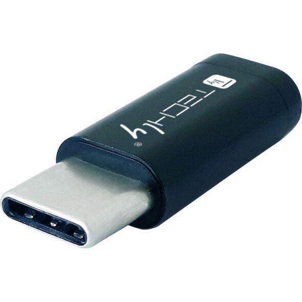 Adapter USB Techly TECHLY Adapter USB-C M auf Micro USB F 480Mbps
