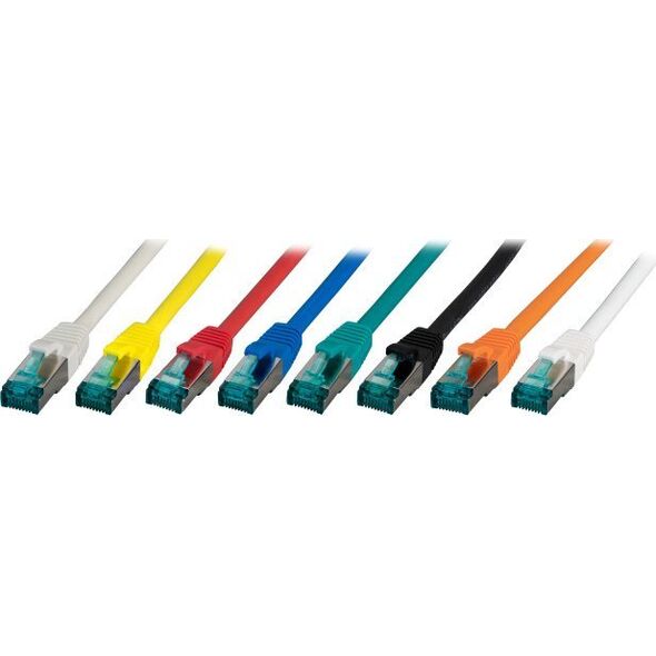 EFB EFB RJ45 Patchkabel S/FTP Cat6A LSZH Violett Laenge 5m 4x2xAWG27/7 nach TIA/EIA568B geschirmt Uebertragungsstandards 10Gbit