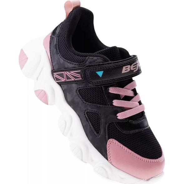 Bejo Dziecięce sneakersy Bejo MANINA JRG black/rose tan/turquoise rozmiar 32