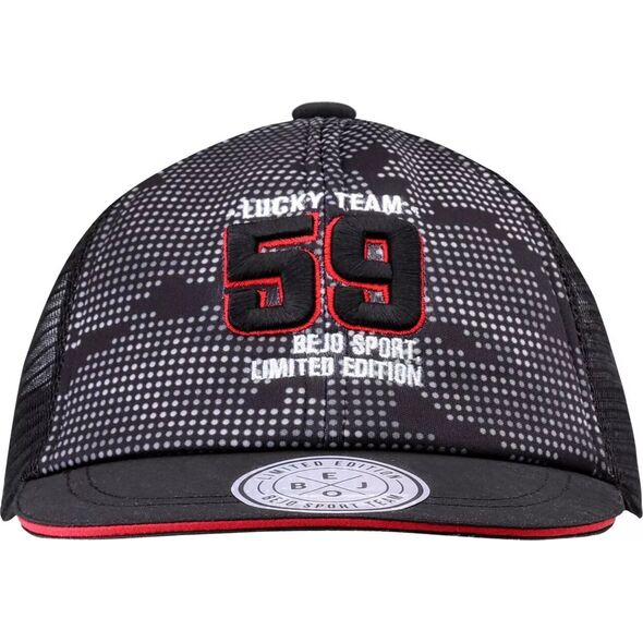 Bejo Dziecięca czapka zdaszkiem Bejo LOGAN JRB 9829-BLACK/VIC BLUE black/victoria blue rozmiar uniwersalny