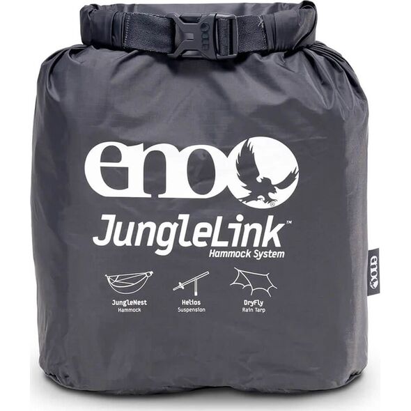 Eno JungleLink Hammock System, Charcoal/ Evergreen