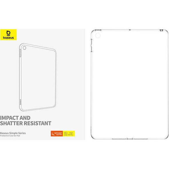 Etui na tablet Baseus Etui ochronne Baseus Simple Pad (2017/2018) 9.7" (przeźroczyste)