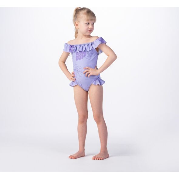 AquaWave Dziecięcy strój kąpielowy Aquawave Verona Kids lavender rozmiar 128