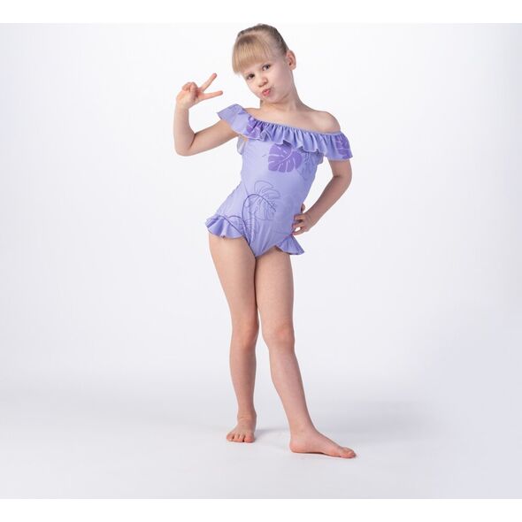 AquaWave Dziecięcy strój kąpielowy Aquawave Verona Kids lavender rozmiar 128