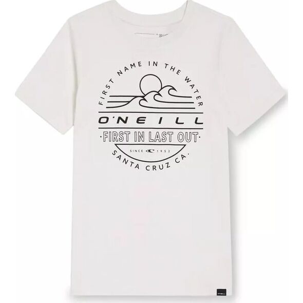 O Neill Dziecięca koszulka zkrótkim rękawem O'neill JACK O'NEILL MUIR T-SHIRT snow white rozmiar 152