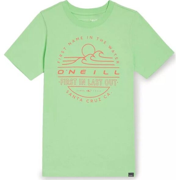 O Neill Dziecięca koszulka zkrótkim rękawem O'neill JACK O'NEILL MUIR T-SHIRT neon green rozmiar 164