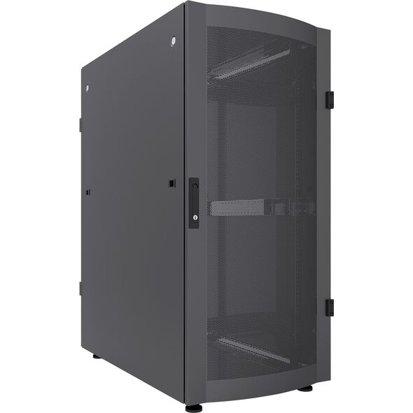 Intellinet Network Solutions INTELLINET 48,3cm 19Zoll Serverschrank 36HE HxBxT 1766x600x1200mm Schutzklasse IP20 Flatpack schwarz