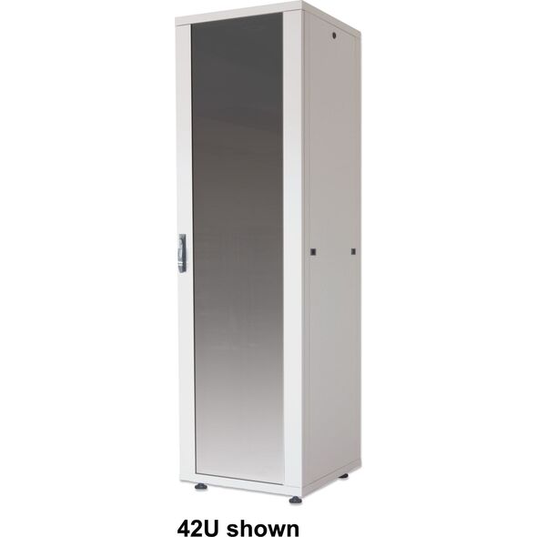 Intellinet Network Solutions INTELLINET 48,3cm 19Zoll Netzwerkschrank Basic Line 32 HE 1588x600x800mm HxBxT Flatpack Traglast 600kg grau