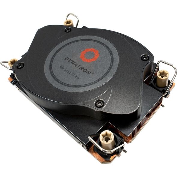 Chłodzenie CPU Dynatron DYNATRON N3 Intel CPU Kuehler 1U 4189-4-5 P4-P5 or P+ Kupfer1100 Kuehlkoerper mit Vapour Chamber Base Aktiv mit PWM und bis 205W TDP