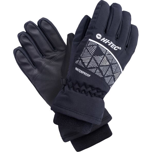 hitec Dziecięce rękawice zimowe Hi-tec Flam Jr czarne rozmiar L/XL