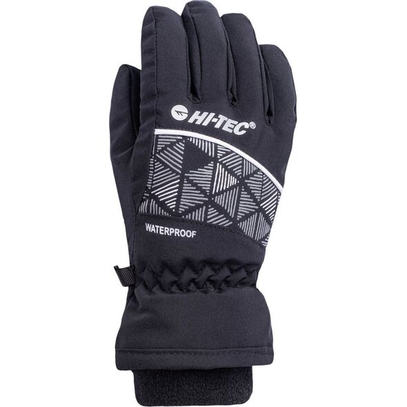 hitec Dziecięce rękawice zimowe Hi-tec Flam Jr czarne rozmiar L/XL