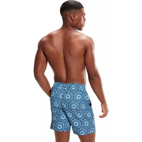 Speedo Męskie szorty Speedo Print Leis 18" Wsht blue tack/ammonite rozmiar S