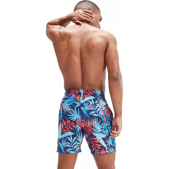 Speedo Męskie szorty Speedo PRINT REDONDO EDGE VOLLEY 17" 410 peacoat/print rozmiar L