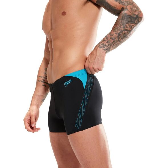 Speedo Męskie kąpielówki Speedo Hyperboom Spl Asht Am black/bolt rozmiar 40
