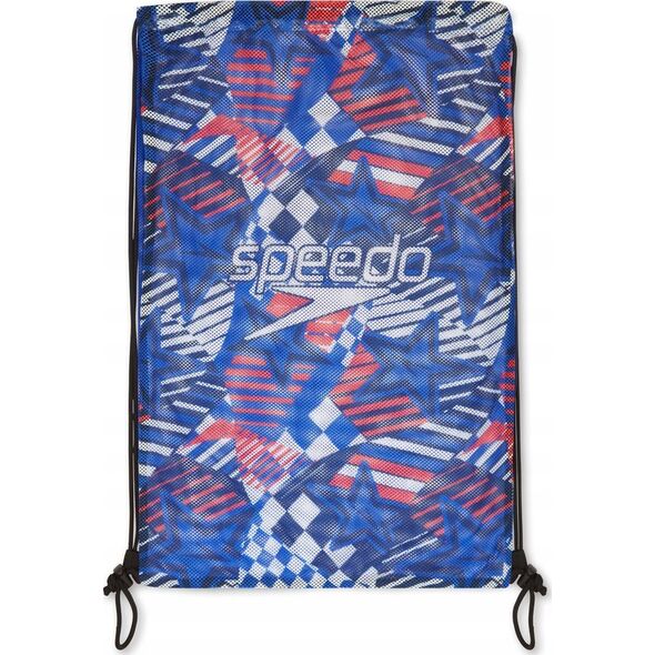 Speedo Plecak torba worek na buty sportowy szkolny Speedo Printed Mesh Bag rozmiar 35 l