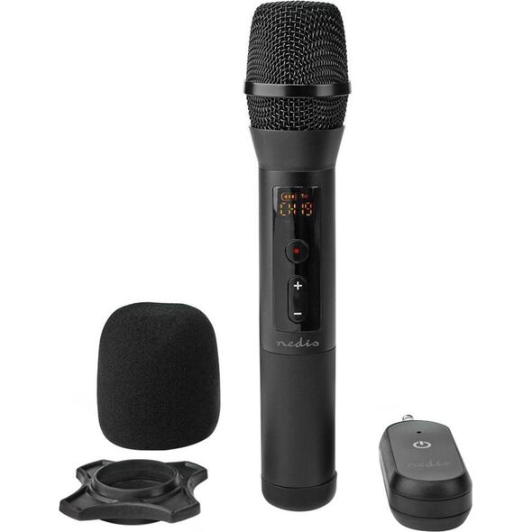 Mikrofon Nedis Nedis Microphones Czarny Mikrofon karaoke