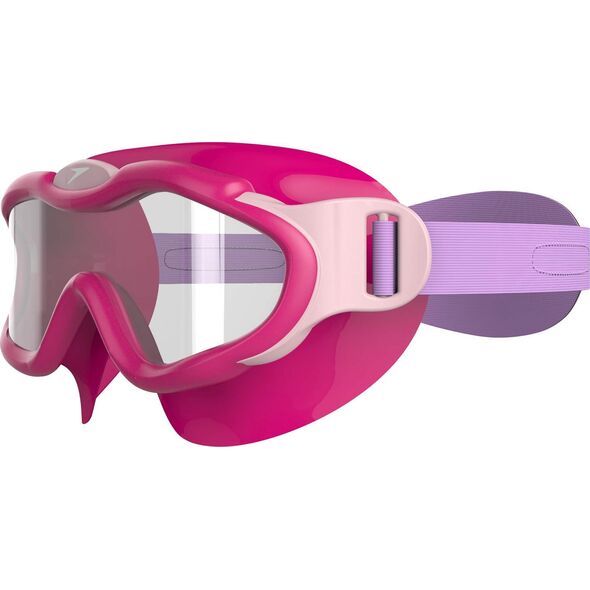 Speedo Okulary/Maska Pływackie Speedo Junior Sea Squad Electric Pink/Purple
