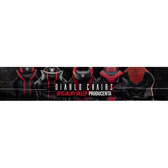 Fotel Diablo Chairs X-Starter niebieski