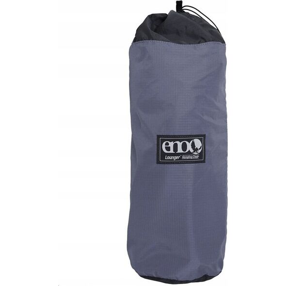Eno Lounger Hanging Chair, Grey/ Charcoal