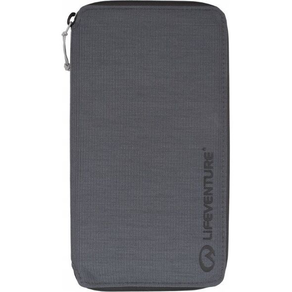 Lifeventure RFID Travel Wallet, Recycled, Grey