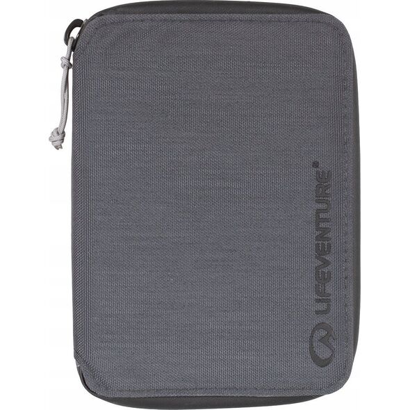 Lifeventure RFID Mini Travel Wallet, Recycled, Grey