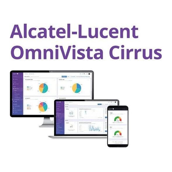 Alcatel ALCATEL-LUCENT ENTERPRISE OmniVista Cirrus 3 Jahre fur einen Essential OS2260/2360/6350/6360/6450/6465/6560 Base Service