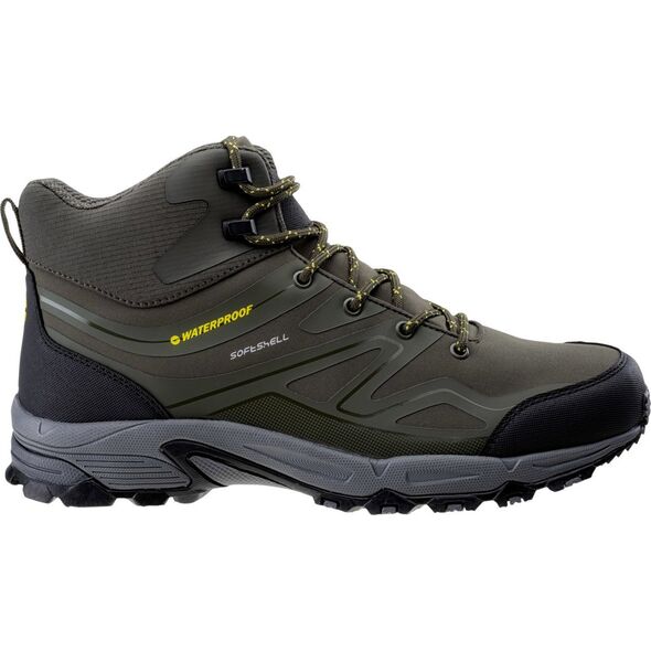 Buty trekkingowe męskie Hi-Tec Męskie buty Hi-tec Hendon Mid Wp zielono-czarne rozmiar 42