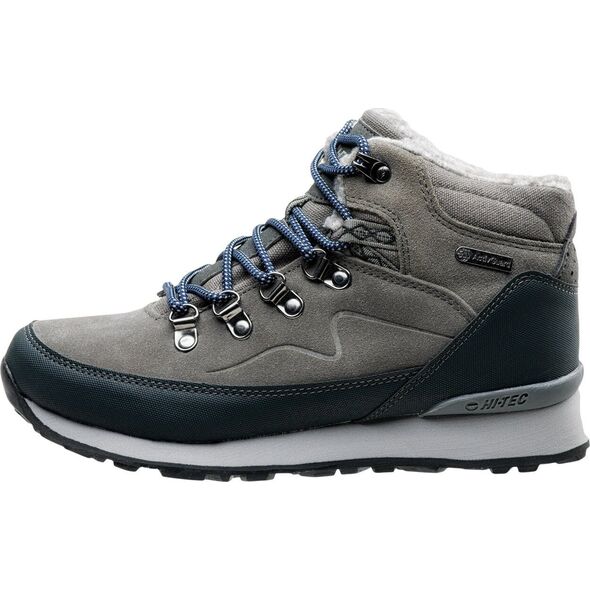 Hi-Tec Damskie buty zimowe Hi-tec Midora Mid Wp Wo's middle grey/dark grey/lake blue rozmiar 41