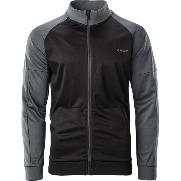 hitec Męska bluza Hi-tec Delian czarno-szara rozmiar XXL