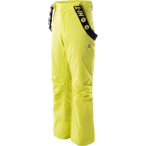 hitec Dziecięce spodnie narciarskie Hi-tec Darin JR Spring limonka rozmiar 164