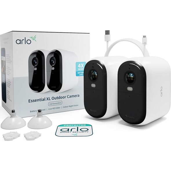Kamera IP Arlo ARLO ESSENTIAL 2 XL FHD Outdoor Camera 2pack