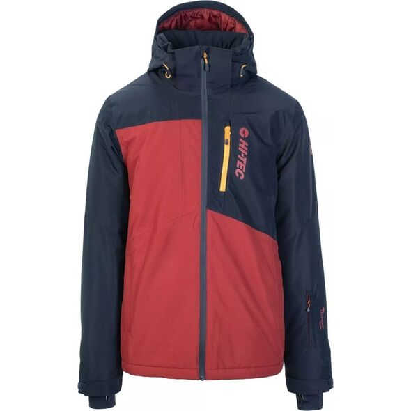 Kurtka narciarska męska hitec Męska kurtka narciarska ocieplana Hi-tec Alpir sky captain/merlot rozmiar XXL