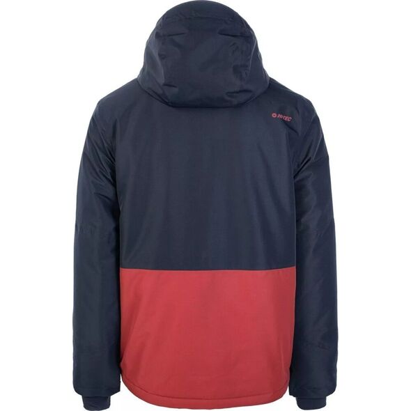 Kurtka narciarska męska hitec Męska kurtka narciarska ocieplana Hi-tec Alpir sky captain/merlot rozmiar XXL