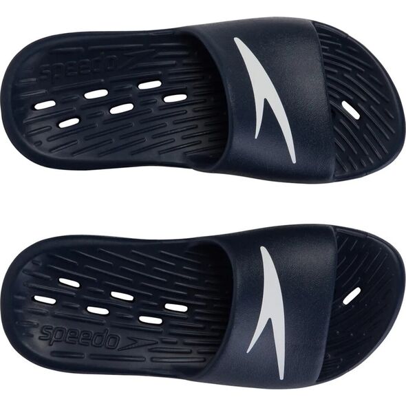 Speedo Dziecięce klapki plażowe basenowe Speedo Slide Navy rozmiar 32