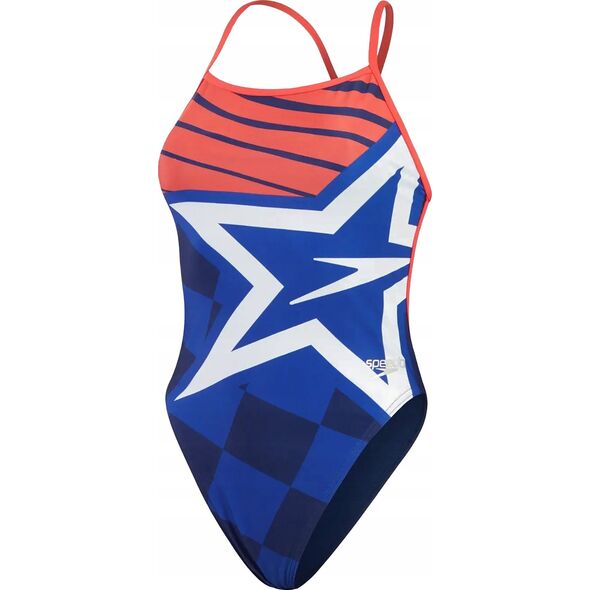 Speedo Damski Strój kąpielowy PLMT DIGI VBK 1PC AF