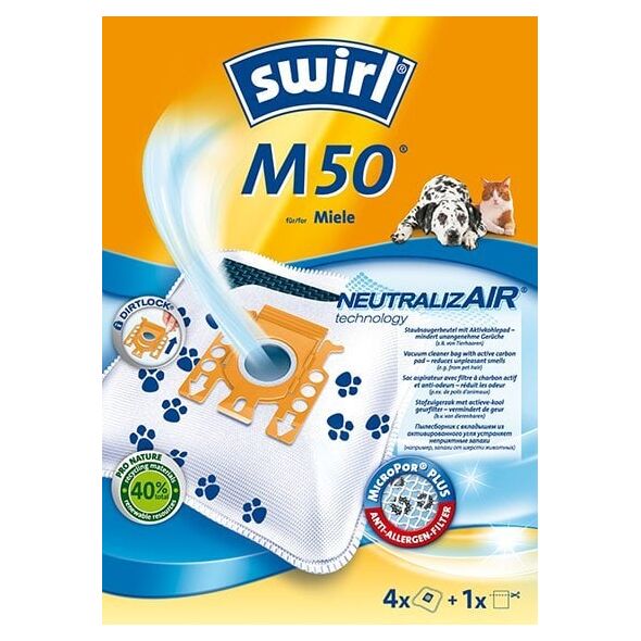 Swirl Swirl M50 Vacuum cleaner bags for Miele