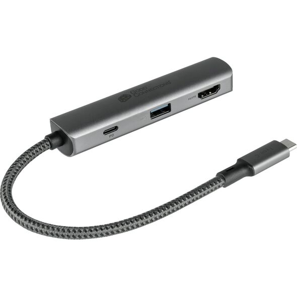 HUB USB Good Connections Good Connections USB-C-Hub (3-Port) ανθρακί