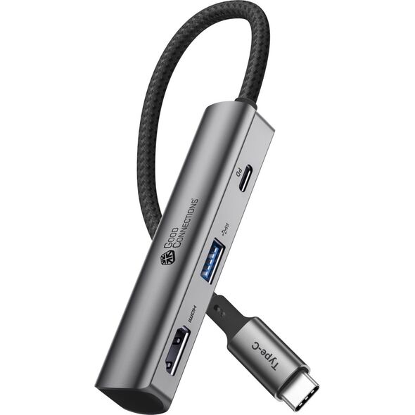 HUB USB Good Connections Good Connections USB-C-Hub (3-Port) ανθρακί