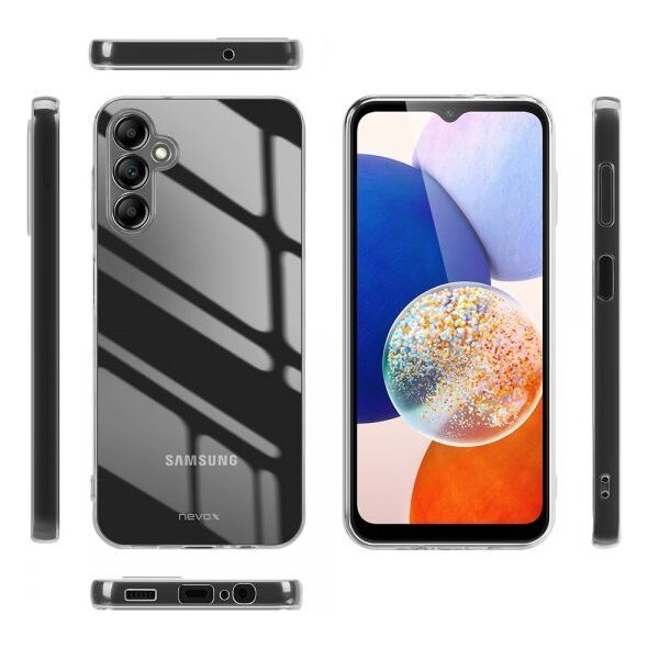 Nevox nevox Styleshell Flex - Samsung Galaxy A14 5g / A14 4g Transparent, Cover, Samsung, Samsung Galaxy A14 5G / A14 4G, 16.8 cm (6.6"), Transparent