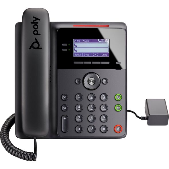 Telefon Poly POLY Telefon IP Edge B20 z obsługą funkcji PoE