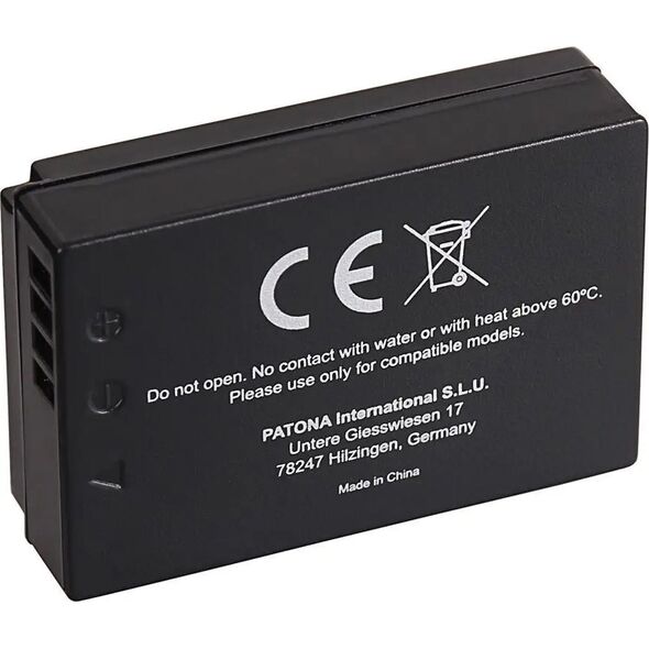 Akumulator Patona PATONA 1297 bateria do aparatu/kamery Litowo-polimerowy (LiPo) 850 mAh