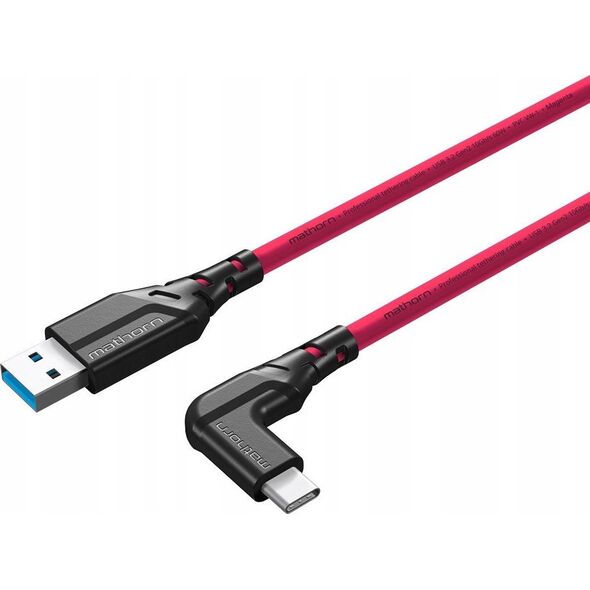 Kabel USB Eaton Kabel fotograficzny Mathorn MTC-201M 2m 10Gbps 60W USB A-C90 Magenta