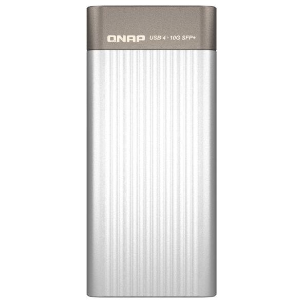QNA-UC10G1SF | Adapter USB4 na 10Gb SFP+ dla PC (USB4) i Mac (Thunderbolt™)