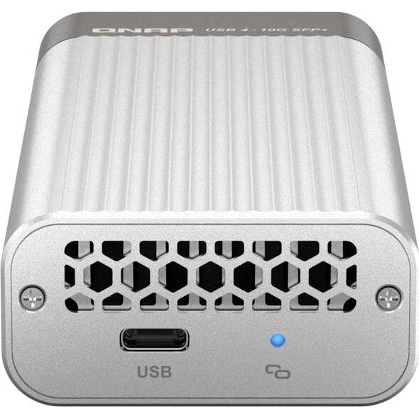 QNA-UC10G1SF | Adapter USB4 na 10Gb SFP+ dla PC (USB4) i Mac (Thunderbolt™)
