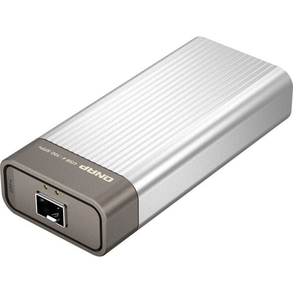 QNA-UC10G1SF | Adapter USB4 na 10Gb SFP+ dla PC (USB4) i Mac (Thunderbolt™)