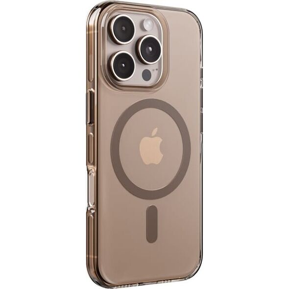Crong Clear MAG Pro - Etui iPhone 16 Pro Max MagSafe (pustynny)