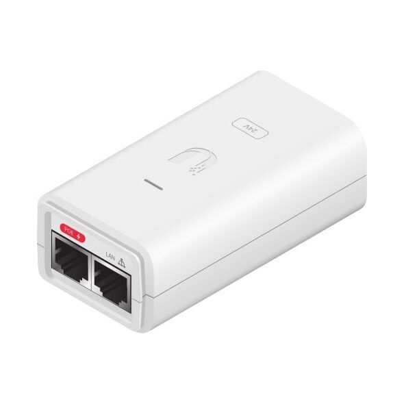Ubiquiti POE Injector Ubiquiti 24VDC, 12W POE-24-12W-G-WH